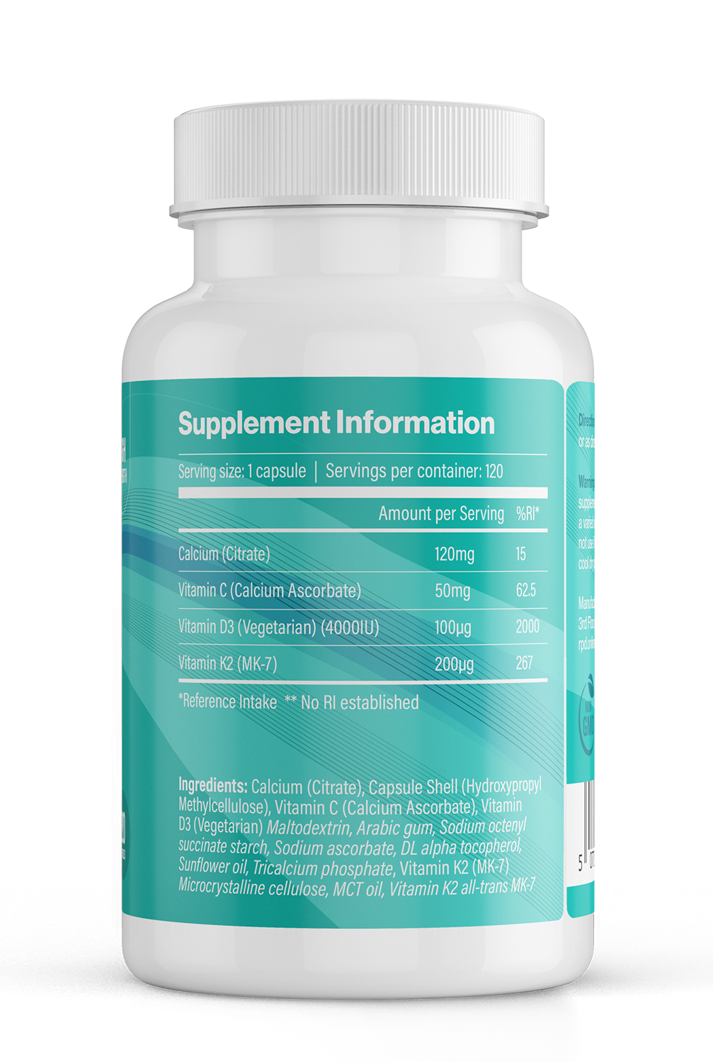 VITAMIN D3 4000iu + K2 (MK-7) 200µg