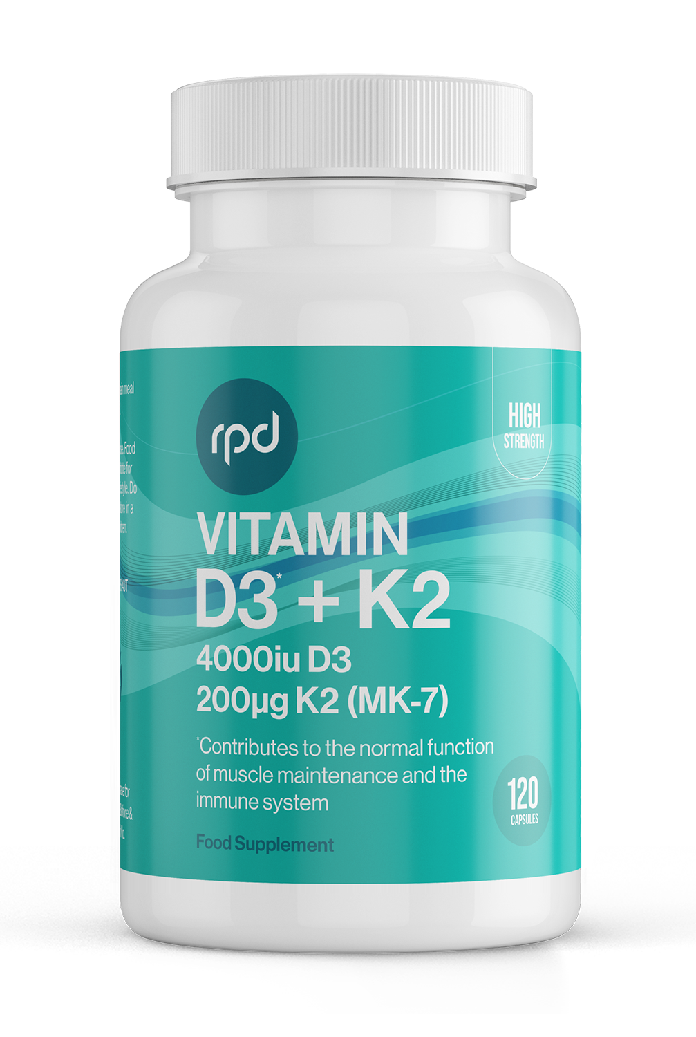VITAMIN D3 4000iu + K2 (MK-7) 200µg